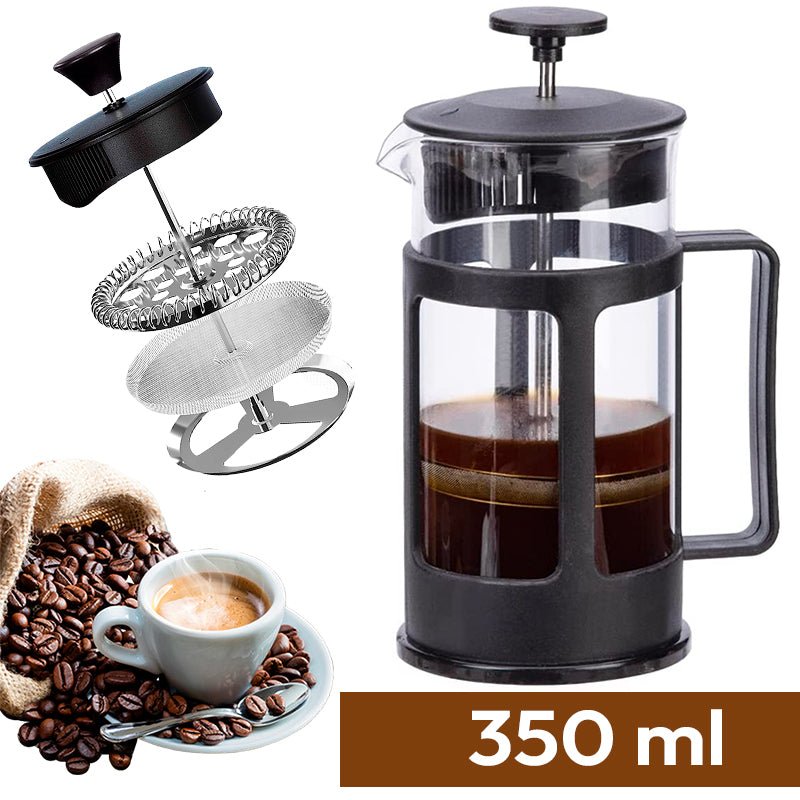 Cafetera Prensa Francesa 350ml Manual French Press Café - LhuaStore