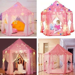 Carpa Princesas Tul Niñas Castillo Infantil - LhuaStore