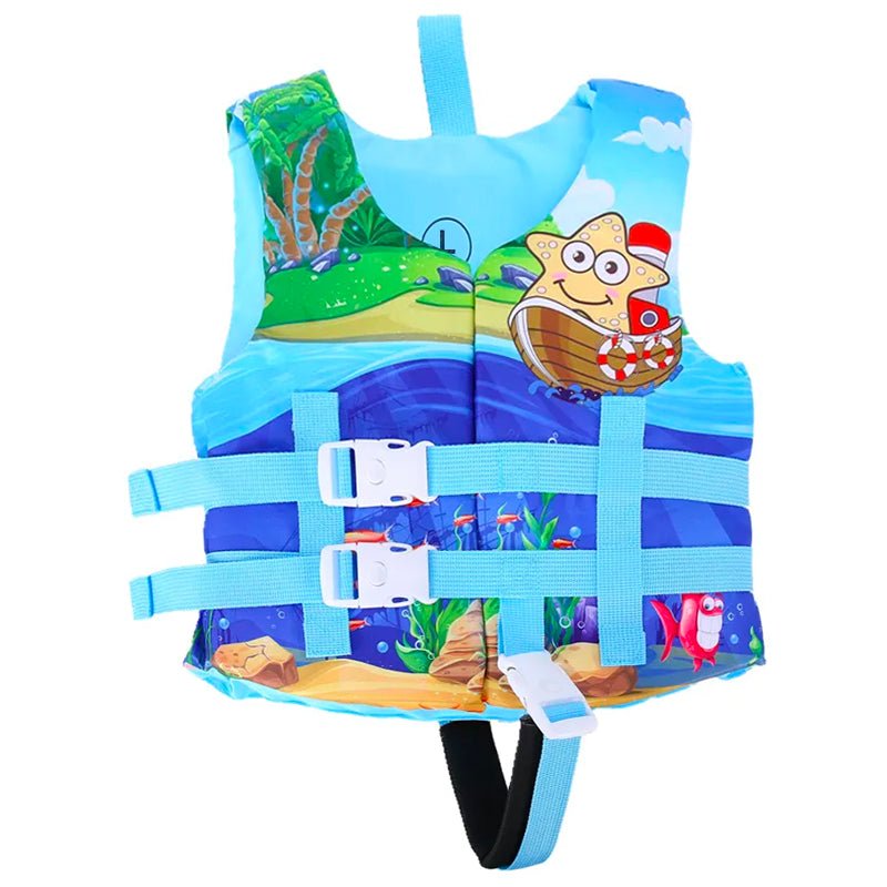 Chaleco Flotador Barco Estrella Niños De 6 A 10 Años - LhuaStore