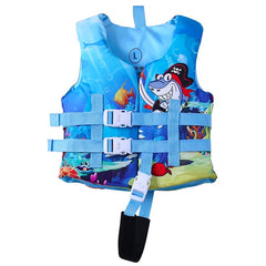 Chaleco Flotador Tiburon Pirata Niños De 6 A 10 Años - LhuaStore