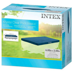 Cobertor De Piscina Rectangular 400x200cm Intex 28037 - LhuaStore