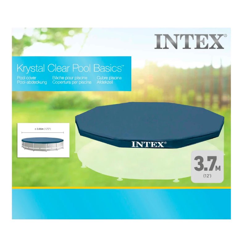 Cobertor Piscina Redondo 366cm Pool Cover Intex 28031 - LhuaStore