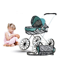 Coche Para Muñecas Con Bolso XL Niñas Bebe Juguete Animal Print - LhuaStore