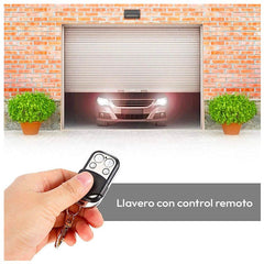 Control Remoto Universal Portón Eléctrico 4 Canales 433 Mhz - LhuaStore