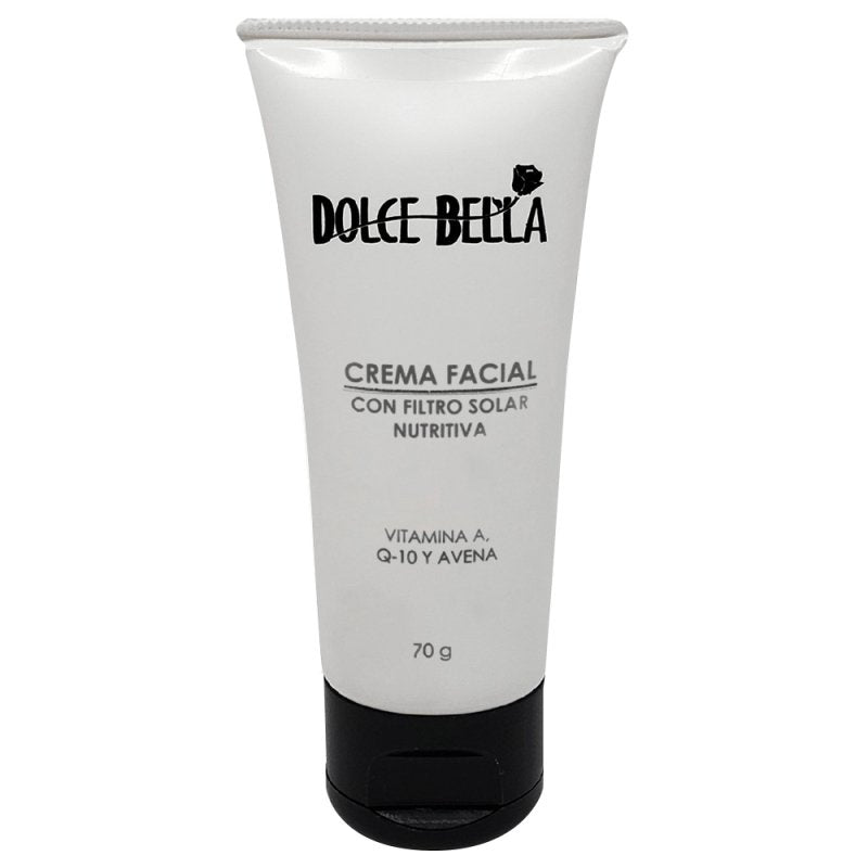 Crema Facial Nutritiva Con Protección Solar 70g Dolce Bella - LhuaStore