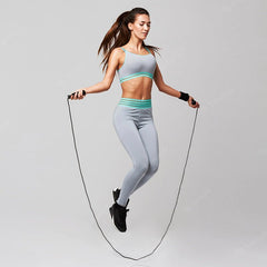 Cuerda Para Saltar Cardio Crossfit Deporte Velocidad Colores - LhuaStore