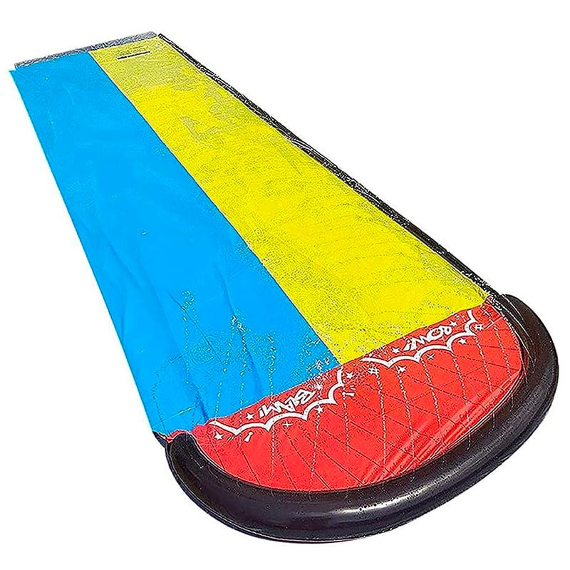 Deslizador Tobogan Doble Resbalin Acuático 480cm Niños Azul - LhuaStore