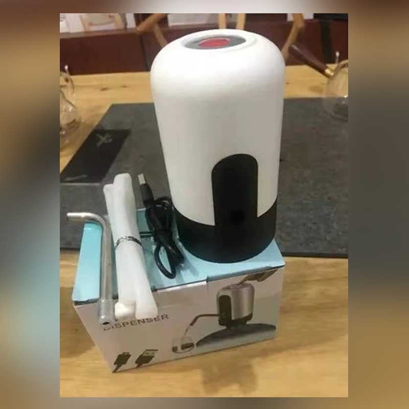 Bomba Dispensador Agua Electrico Recargable Usb Botellon