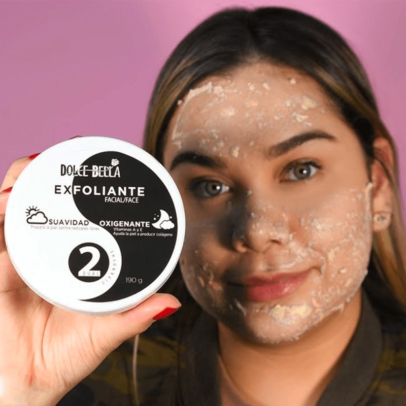 Exfoliante Facial Carbón Activado 80ml Dolce Bella Skincare - LhuaStore