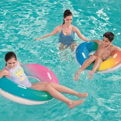 Flotador Aro Arcoiris Rainbow Inflable Bestway 36126 - LhuaStore