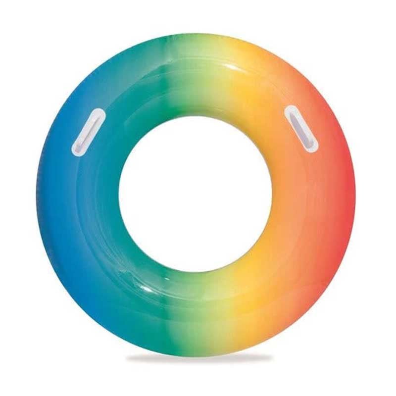 Flotador Aro Arcoiris Rainbow Inflable Bestway 36126 - LhuaStore