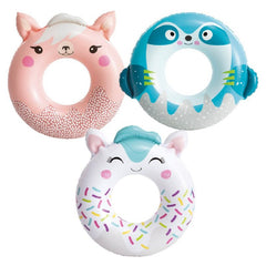 Flotador Aro Unicornio Baby Animales Inflable Niños Intex 59266 - LhuaStore