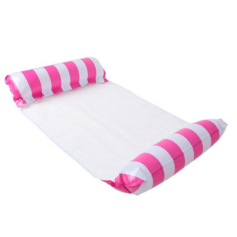 Flotador Cama Silla Hamaca Inflable Rayas Colores 128cm - LhuaStore