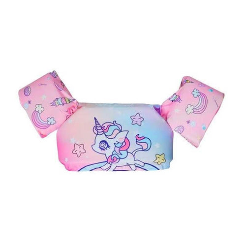 Flotador Con Alitas Niña Unicornio Bebe Arcoíris 2 A 6 Años