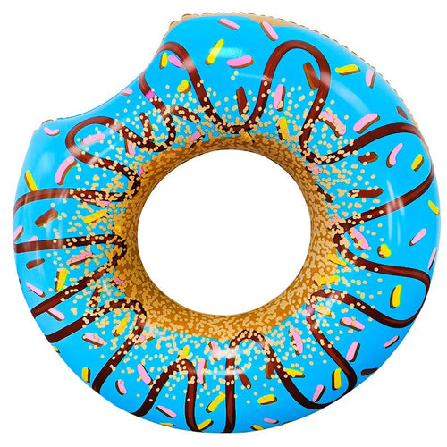 Flotador Dona Donuts Inflable Celeste 107cm Bestway 36118