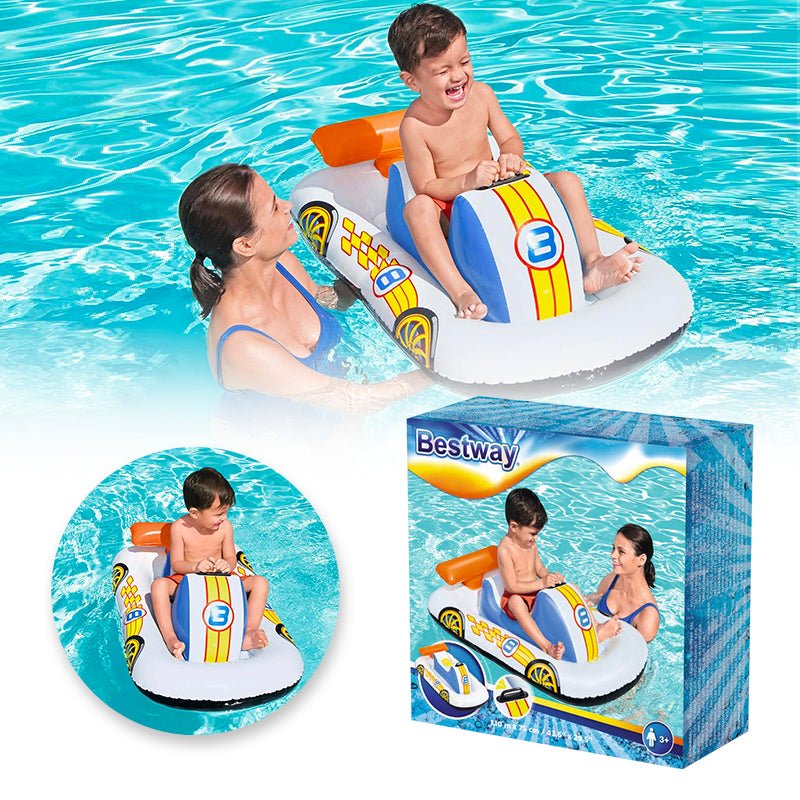 Flotador Inflable Auto Sport Deportivo Bestway 41480 - LhuaStore