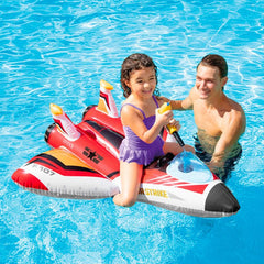 Flotador Inflable Avion Rojo Lanza Agua Intex 57536 - LhuaStore