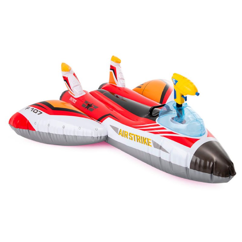 Flotador Inflable Avion Rojo Lanza Agua Intex 57536 - LhuaStore