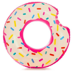 Flotador Inflable Donut Frutilla Arcoiris Intex 56265 - LhuaStore