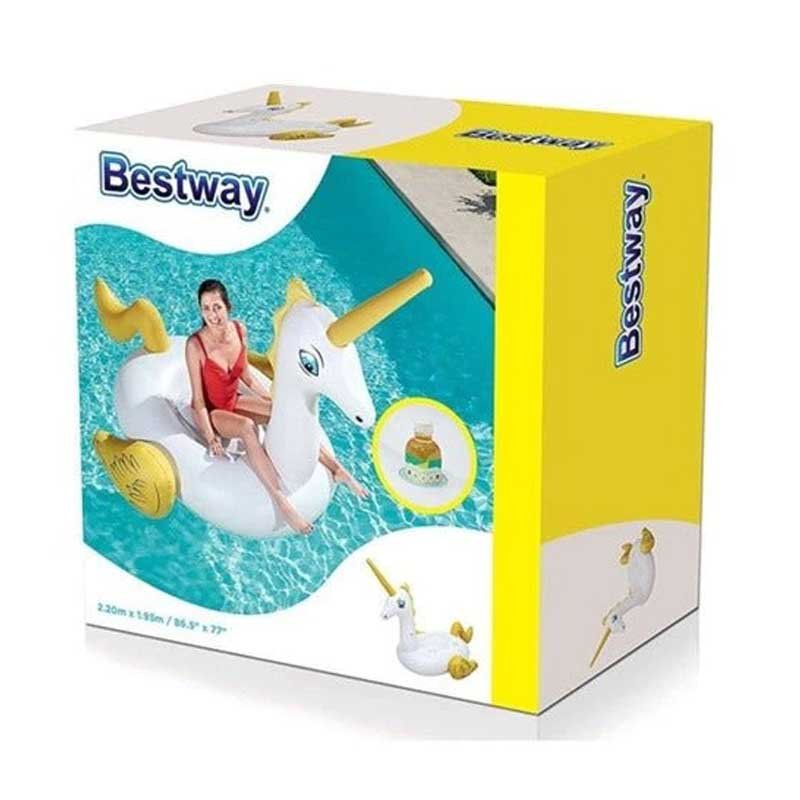 Flotador Unicornio Pegaso 220cm Inflable Bestway 41107 - LhuaStore