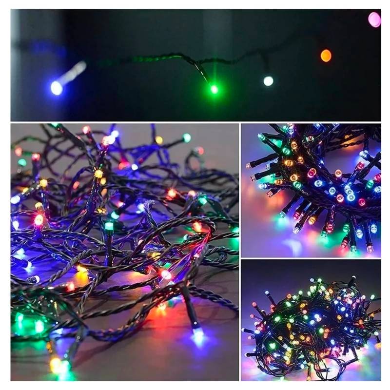 Guirnalda Luces 300 Led 26 Metros Multicolor Navidad Decoracion - LhuaStore  – Lhua Store