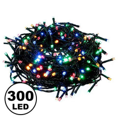 Guirnalda Luces 300 Led 26 Metros Multicolor Navidad Decoracion - LhuaStore