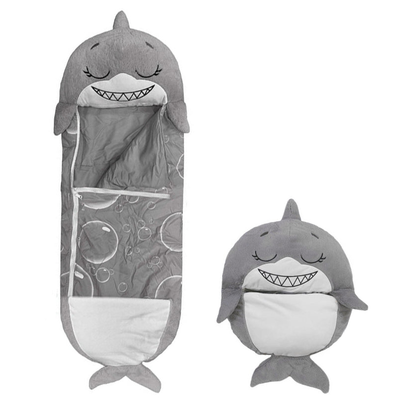 Happy Napper Bolso de Dormir 140cm Tiburon Gris - LhuaStore
