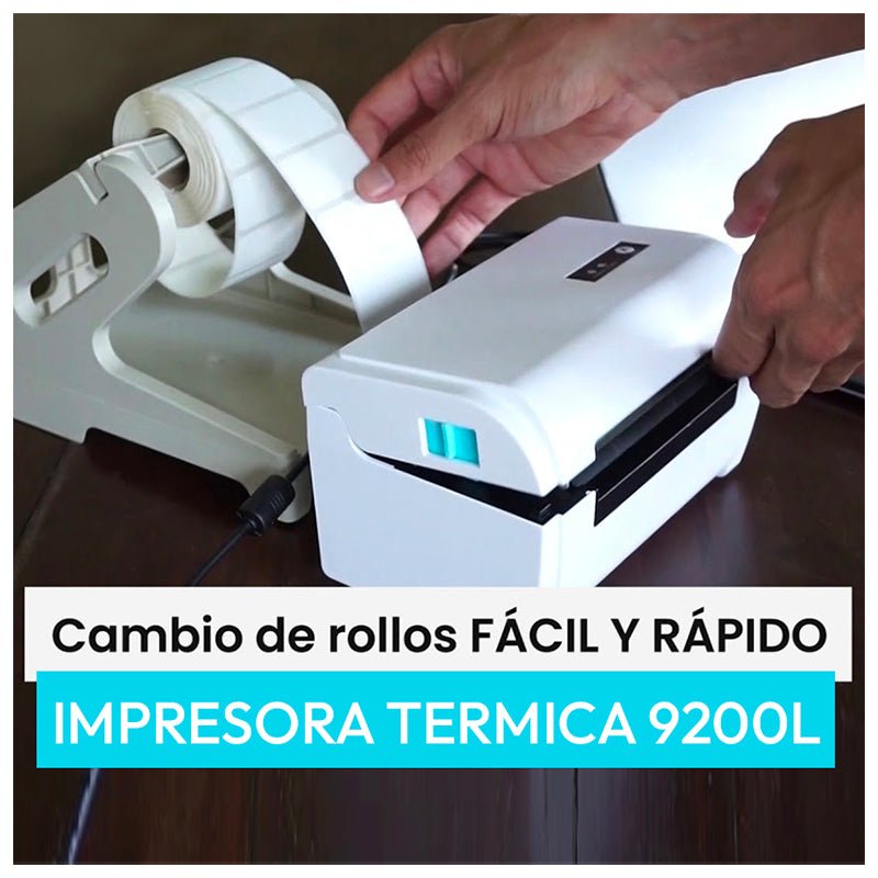 Impresora Térmica De Etiquetas Adhesiva Portatil 110mm - LhuaStore