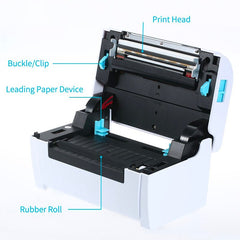 Impresora Térmica De Etiquetas Adhesiva Portatil 110mm - LhuaStore