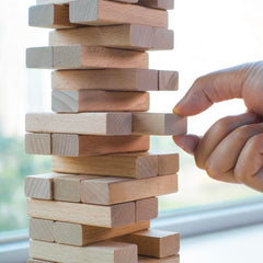 Jenga Madera 54 Piezas Juego Educativo Yenga - LhuaStore