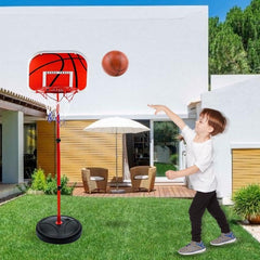 Juego De Basketball Aro Tablero Para Niños 140cm Juguete - LhuaStore