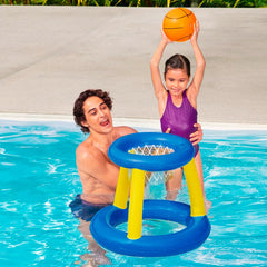 Juego Inflable Aro Basketball + Pelota Piscina Bestway 52418 - LhuaStore