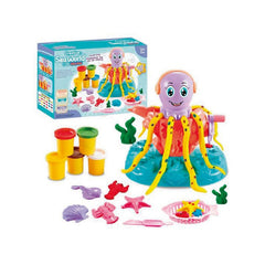 Juego Pulpo Moldeable 3d Plastilina Masa Magica Niños - LhuaStore