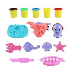 Juego Pulpo Moldeable 3d Plastilina Masa Magica Niños - LhuaStore