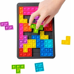 Juego Puzzle Pop It Rompecabezas 27 Piezas Antiestrés Niños - LhuaStore