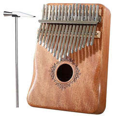 Kalimba 17 Teclas Pulgar Piano Africano Instrumento Musical - LhuaStore