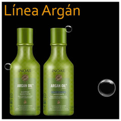 Kit Duo Shampoo Acondicionador Aceite De Argan Inoar 250ml - LhuaStore