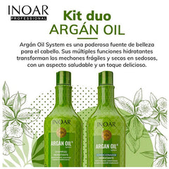 Kit Duo Shampoo Y Acondicionador Aceite De Argan Inoar 1 Lt - LhuaStore