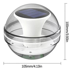 Lampara Flotante Esfera Solar Rgb Para Piscina Luz Led - LhuaStore