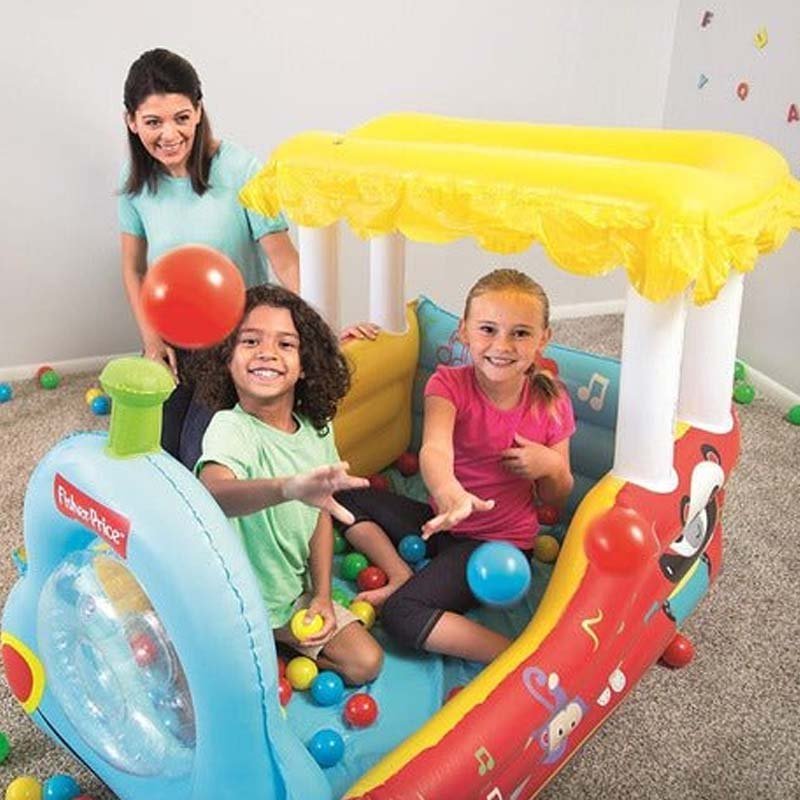 Locomotora Tren Fisher Price Centro De Juegos Inflable 93537 - LhuaStore