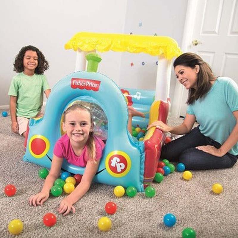 Locomotora Tren Fisher Price Centro De Juegos Inflable 93537 - LhuaStore