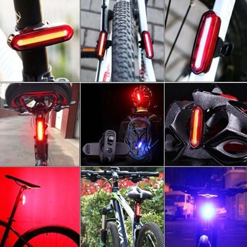 Luces Led Recargable Usb Para Bicicleta - LhuaStore