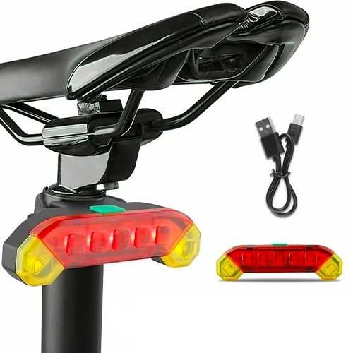 Luz Led Para Bicicleta Ld-228 Trasera Recargable Usb Ipx6 - LhuaStore