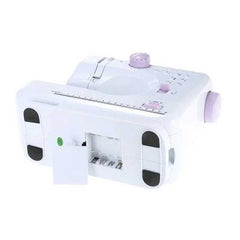 Máquina Coser Portátil Overlock Pedal Eléctrica 12 Puntos - LhuaStore