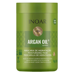 Máscara Argan Oil Inoar 1 Kg Hidratación Vegano - LhuaStore
