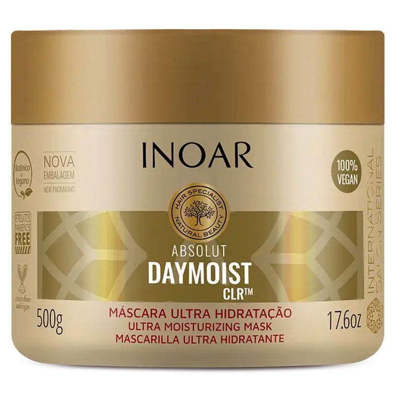 Máscara Daymoist Absolut Inoar 500gr Ultra Hidratación - LhuaStore