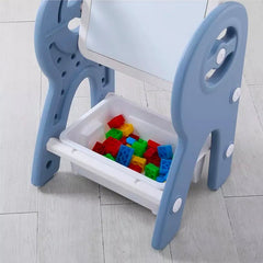 Mesa Juego De Bloques Multiuso Azul 75 Lego Didáctico Niños - LhuaStore