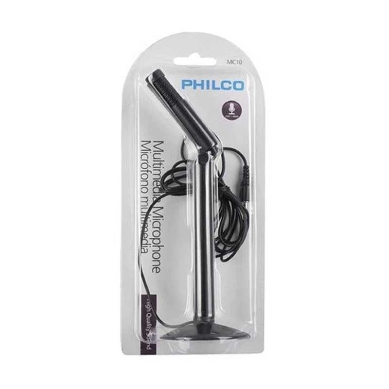 Microfono Philco Mic-10 Para Pc Plug 3.5mm - LhuaStore