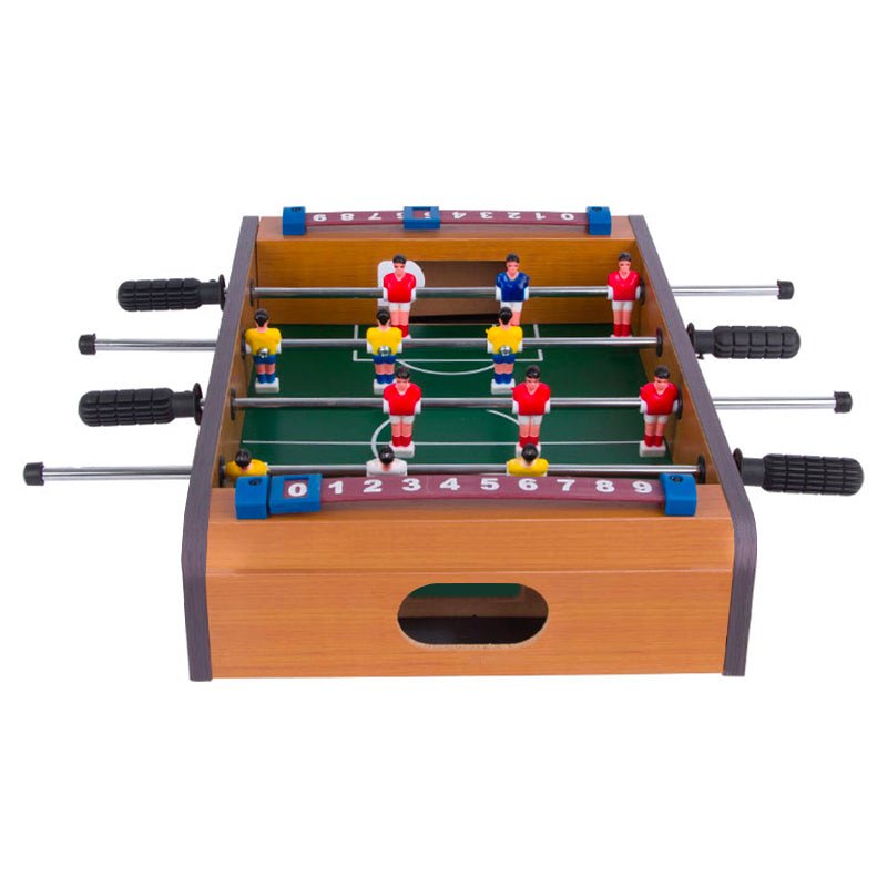 Mini Taca Taca Madera Niños Fútbol Portátil Futbolín - LhuaStore