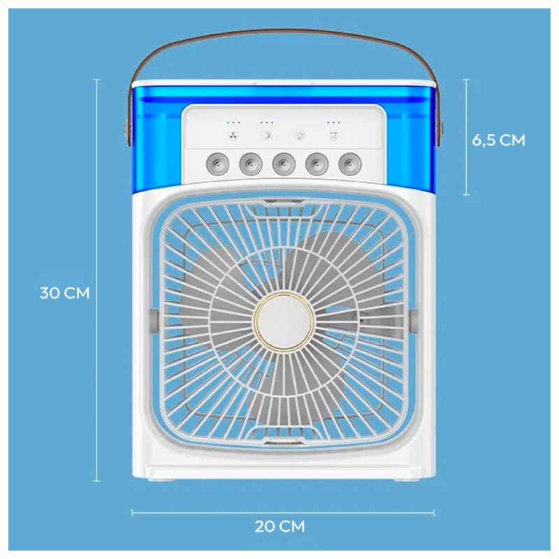 Mini Ventilador Enfriador Portatil Aire Humidificador Aroma - Lhua Store